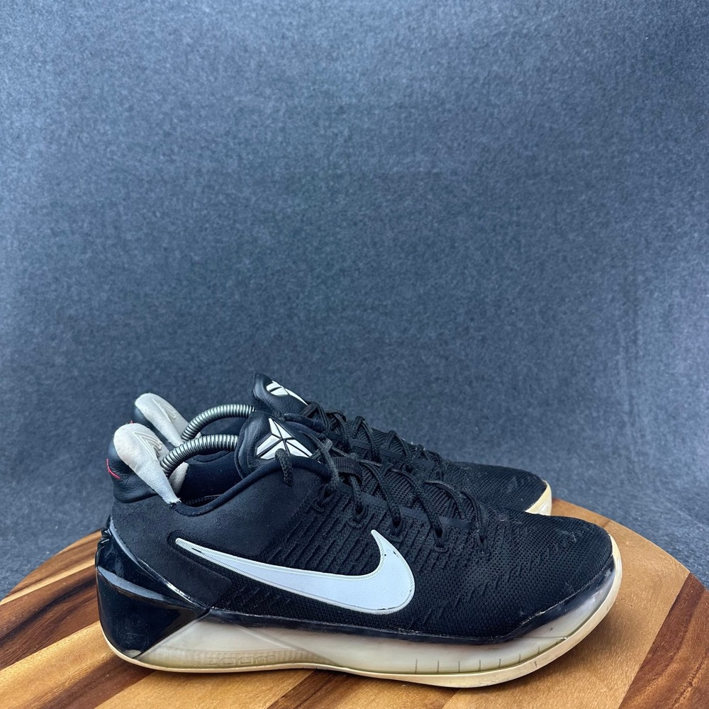Nike Kobe AD Mens Basketball Shoes Black White 852425-001 Size 10 Sneakers